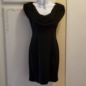 A. J. Bari Vintage Cocktail Black Dress